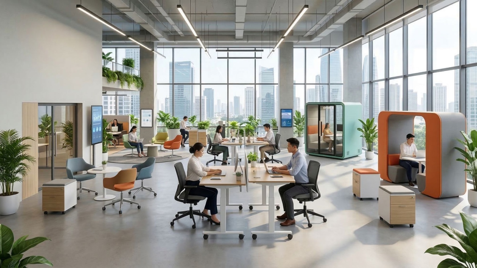 Tiêu chí chọn đơn vị thi công nội thất văn phòng trọn gói uy tín tại Việt Nam